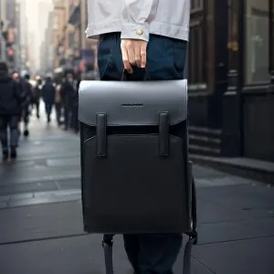 Mark Ryden MR 6602 Leather Laptop Backpack 15.6" – view 10