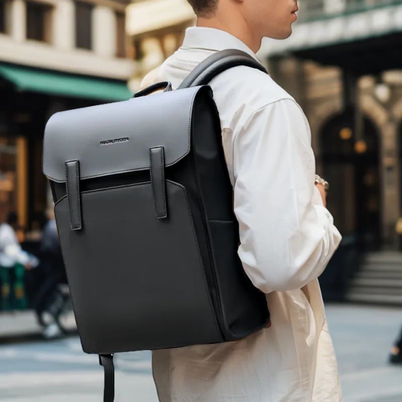 Mark Ryden MR 6602 Leather Laptop Backpack 15.6" – view 2