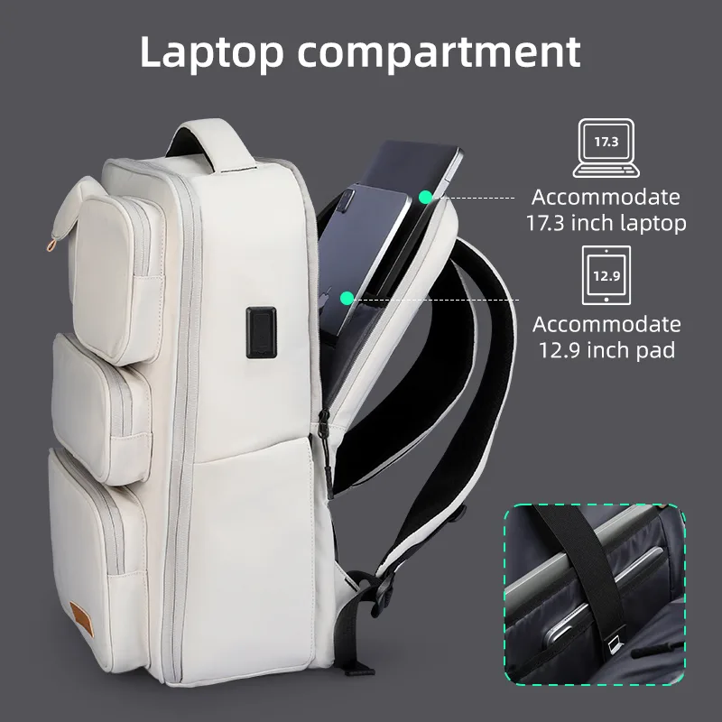 Mark Ryden MR 9004 Laptop Backpack 17.3" Grey – view 4