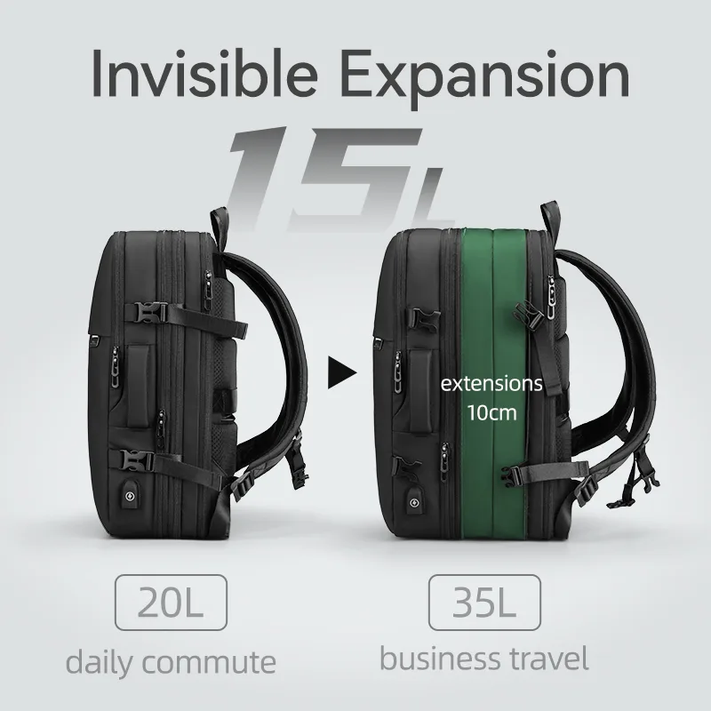 Mark Ryden MR 8057 QM Expandable Backpack with Vacuum Bag – view 6